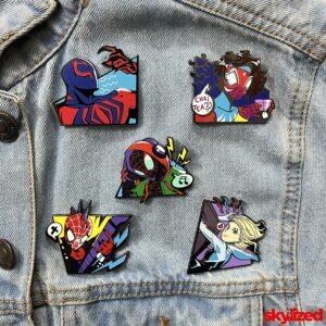 Spider-Verse Lapel Pins