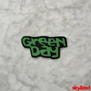 Green Day Embroidered Iron-on Patch