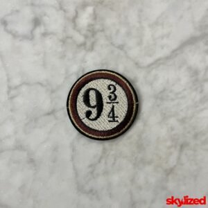 Harry Potter Platform 9¾ Embroidered Iron-on Patch