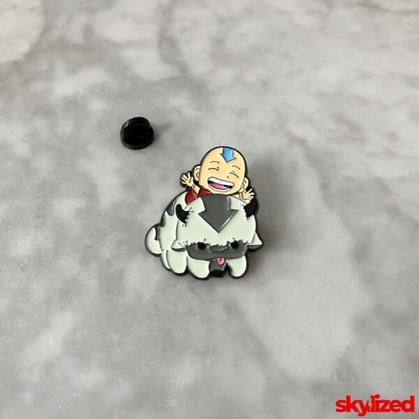 Aang & Appa Lapel Pin