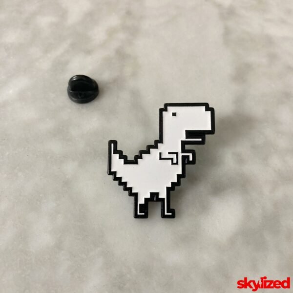 The Lonely T-Rex Lapel Pin