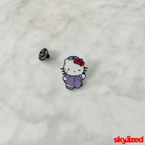 Nurse Kitty Lapel Pin