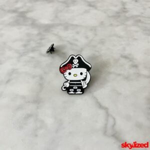 Pirate Kitty Lapel Pin