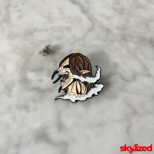 Eren Jaegar Titan Form Lapel Pin