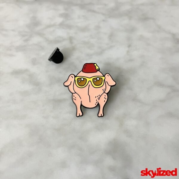 The One with the Thanksgiving Turkey Lapel Pin