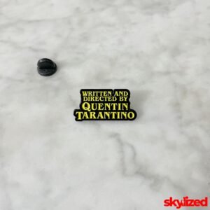 Directed by Quentin Tarantino Lapel Pin