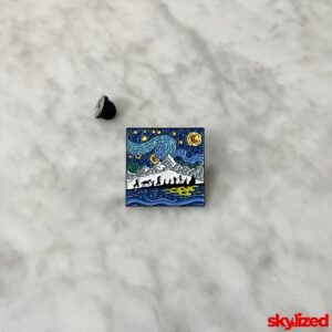 The Fellowship on Starry Night Lapel Pin