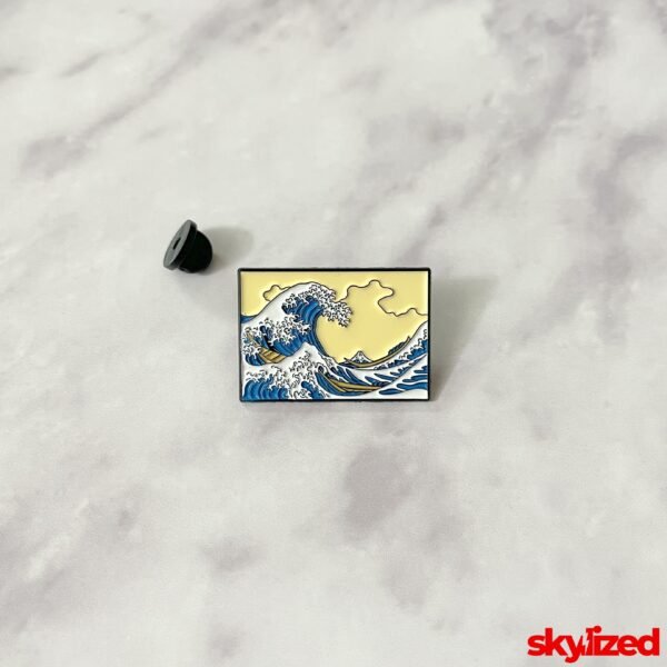 The Great Wave off Kanagawa Lapel Pin