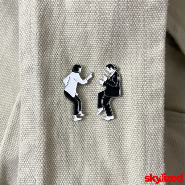 Vincent & Mia Dance-Off Lapel Pin