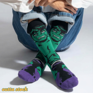 Hulk Socks