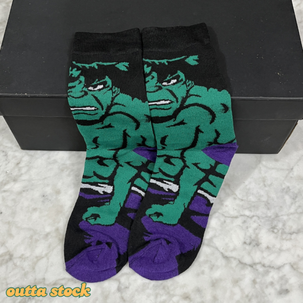 Hulk Socks