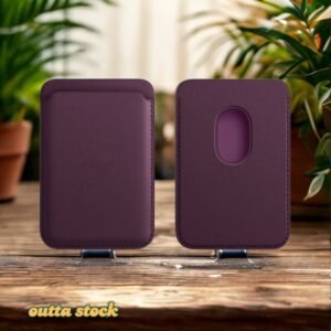 Magnetic Wallet - Dark Purple