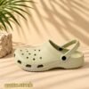 Classic Crocs Beige (2) Convertible Mules Design #3